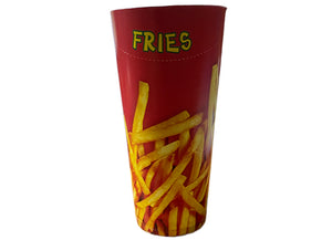 Box carton fries X-large colored