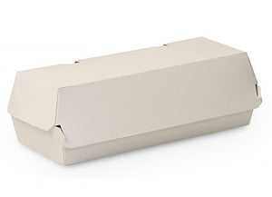 Sandwich box with dome hinged lid