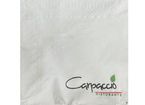 Carpaccio cocktail napkin
