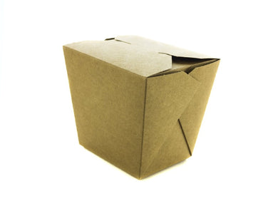 Noodles box with square base