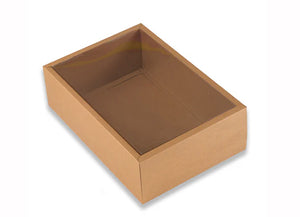 Chocolate box with PVC lid