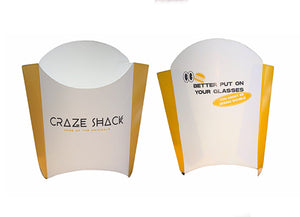 Craze shack fries box