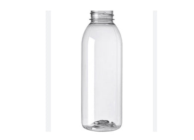 Round PET bullet shape bottles