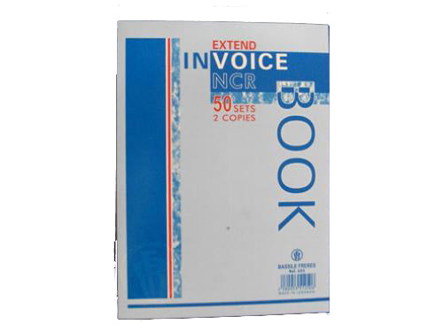 NCR Invoice book