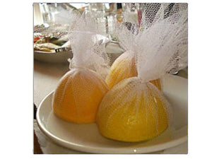 Tulle lemon wrap
