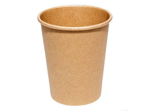 Paper cup kraft- Lid available