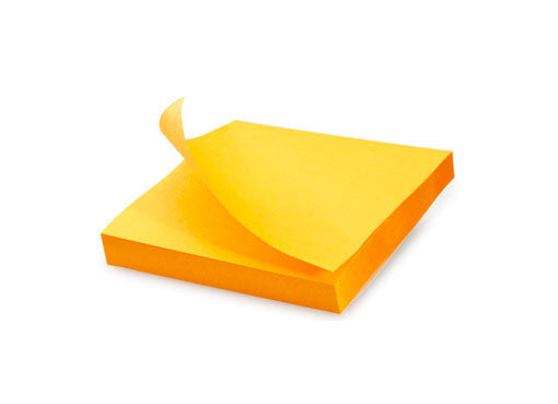 Sticky notes yellow