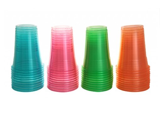 Plastic cup color PS