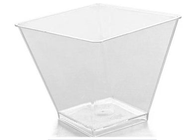 Verrine por square clear
