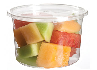 Round transparent boxes