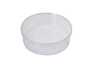 Round hard crystal boxes