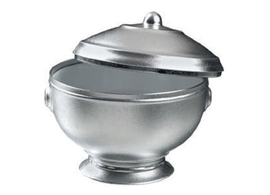 Silver/white eskoffie tureen