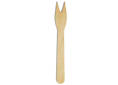 Wooden mini chips fork