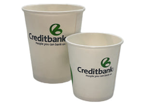Credit Bank office coffee cups