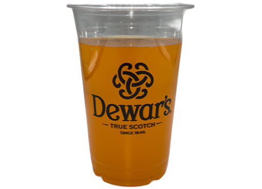 Dewar's whisky cup