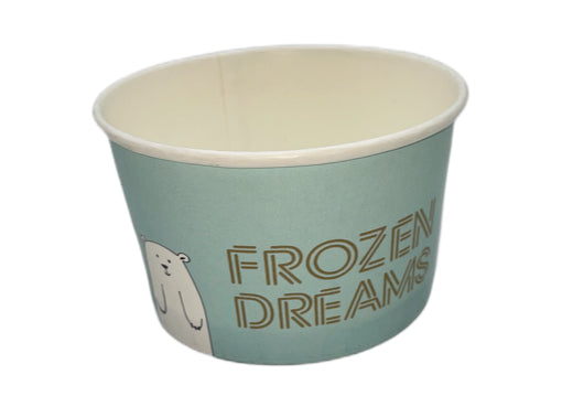 Frozen dreams ice cream cup