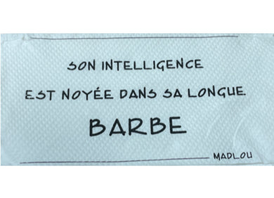 Madlou teal napkin