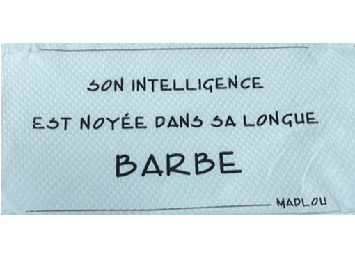 Madlou teal napkin