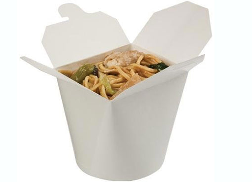 Noodles box with round base