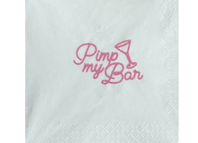 Pimp my bar cocktail napkin