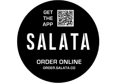SALATA Qr Code stickers