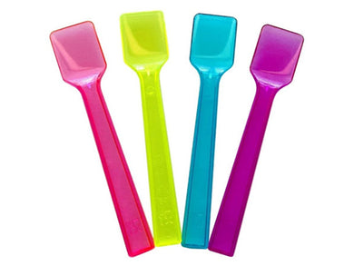 Spoon plastic ice cream shovel