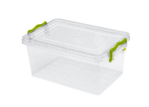 Side lock storage box