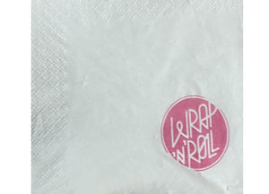 Wrap n roll cocktail napkin