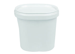 Round white boxes
