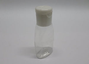 Bottle with flip top cover