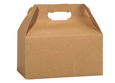 Broasted box kraft with handle