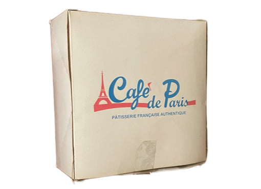 Cafe de Paris cake box