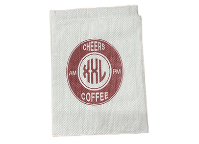 Cheers Coffee cocktail napkin