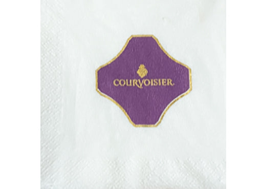 Courvoisier event napkin