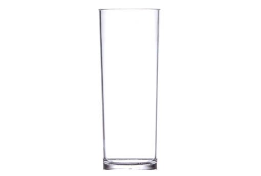 Hard plastic long drink