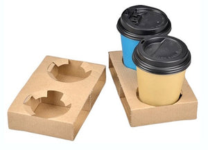 Cup holder for 2 big & small cups
