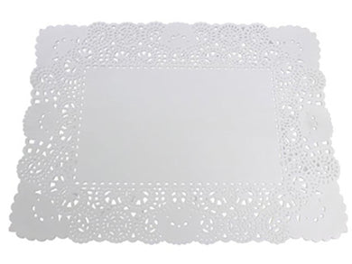 Rectangular paper lace