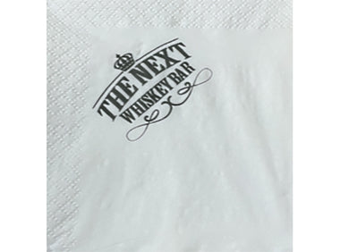 Whiskey bar cocktail napkin