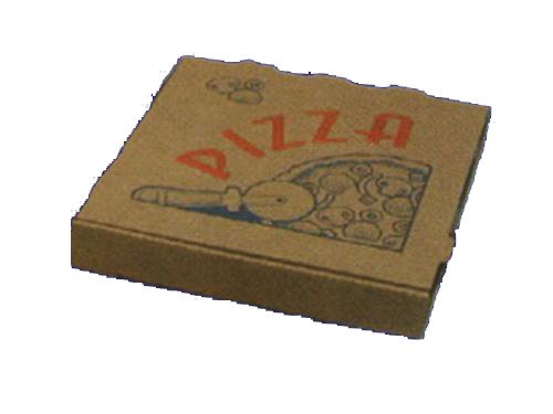 Corrugated pizza boxes