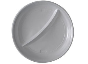 Plastic plate 2 sections