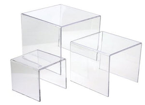 Plexi risers for verrine