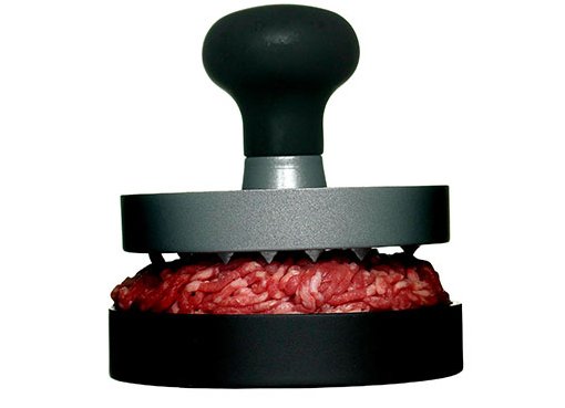 Hamburger meat press