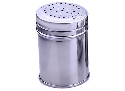 Stainless salt cellar