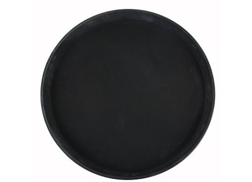 Round rubber tray