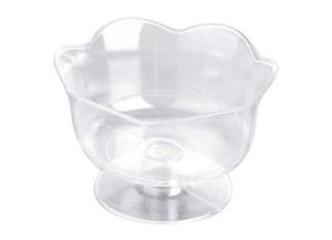 Verrine coupe 6 sides with cover