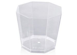Verrine cup 8 sides