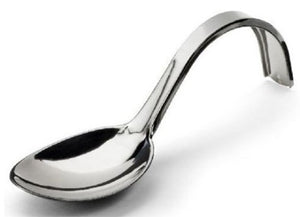 Verrine wavy spoon silver