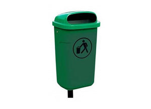 Hanging waste bin