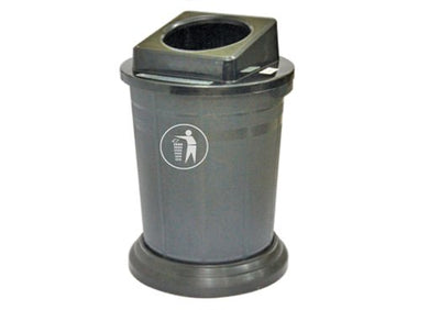 Waste bin with big hole